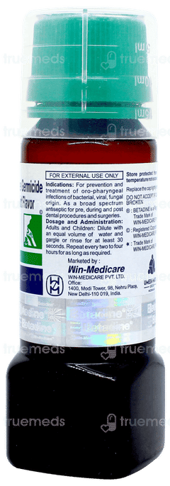 Betadine Mint Flavor Gargle 50Ml